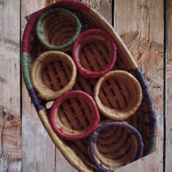 Vintage Wicker Tray - Picture 2 of 4